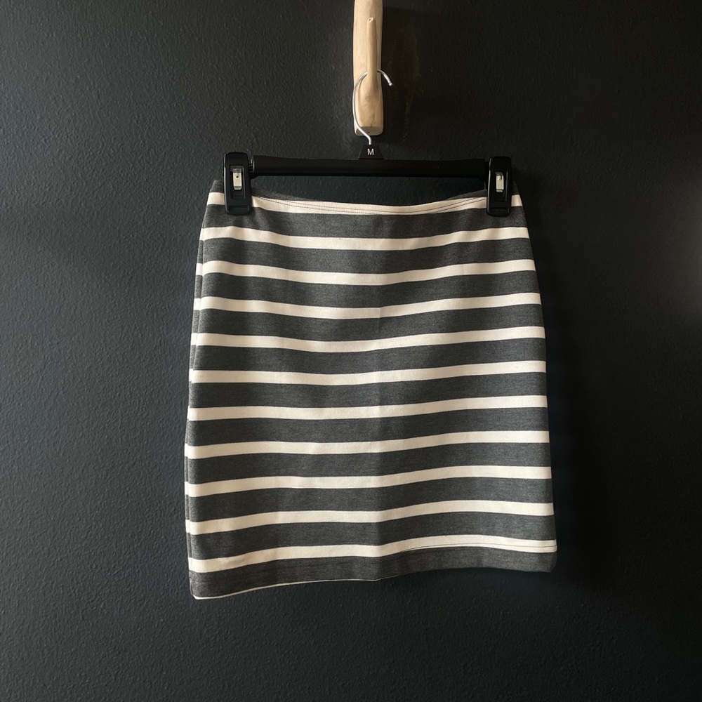 American Apparel Striped Mini Skirt